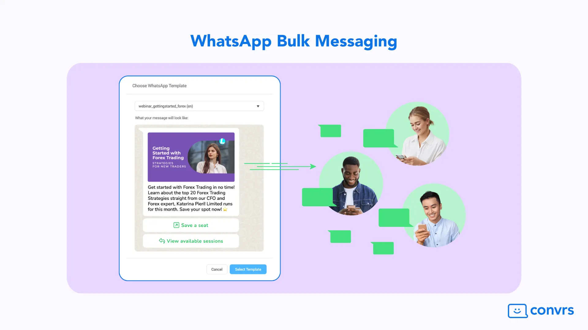 WhatsApp Bulk Messaging for Lead Nurturing to increase conversion rates and reduce customer acquisition costs